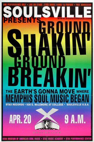 Ground Shakin' Ground Breakin' Poster
