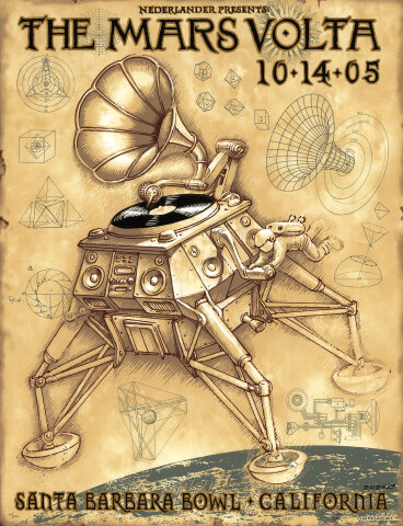 The Mars Volta Silkscreen