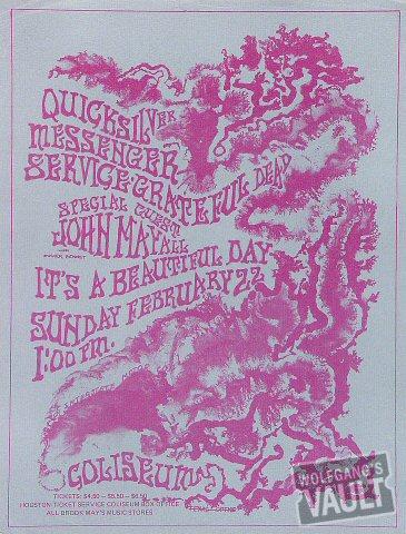 Quicksilver Messenger Service Handbill