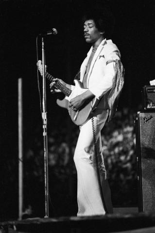 Jimi Hendrix Fine Art Print