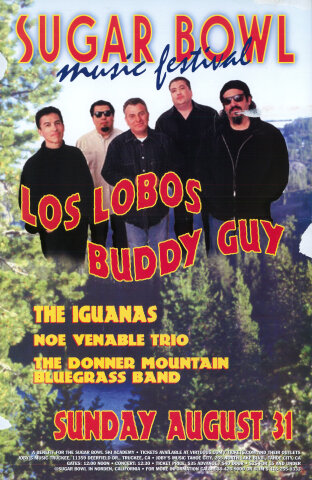 Sugar Bowl Music Festival Poster