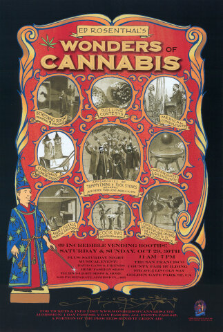 Ed Rosenthal's Wonders of Cannabis Poster