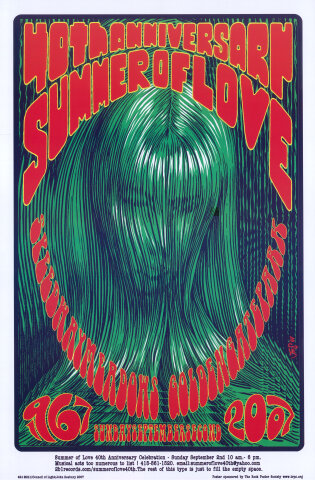 40th Anniversary Summer of Love Poster