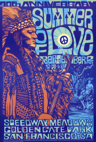 40th Anniversary Summer of Love Poster