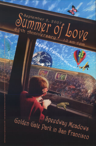 Summer of Love 40th Anniversary Poster