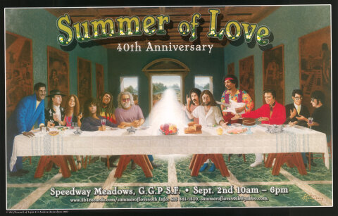 Summer of Love 40th Anniversary Poster