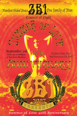 Summer of Love 40th Anniversary Poster
