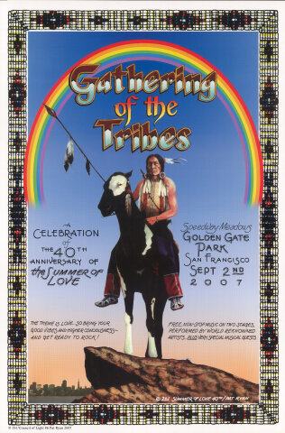 Gathering of the Tribes Poster
