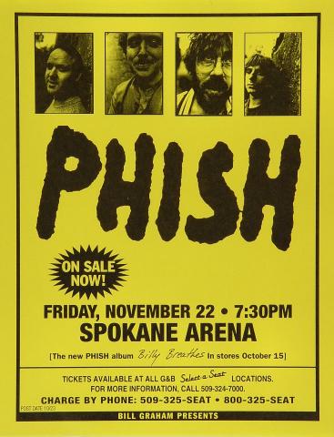 Phish Handbill