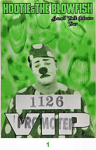 Hootie & the Blowfish Backstage Pass