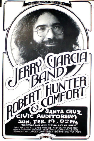Jerry Garcia Band Poster