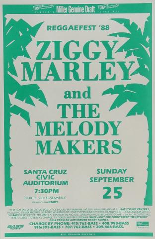 Ziggy Marley & the Melody Makers Poster