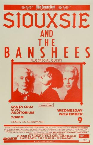 Siouxsie & the Banshees Poster