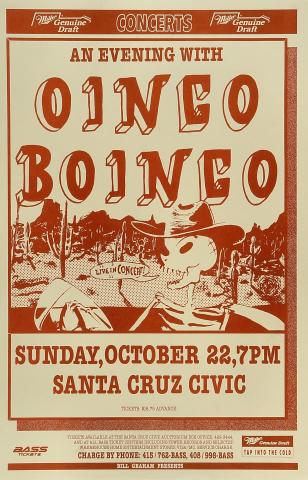 Oingo Boingo Poster