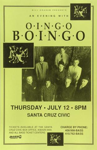Oingo Boingo Poster