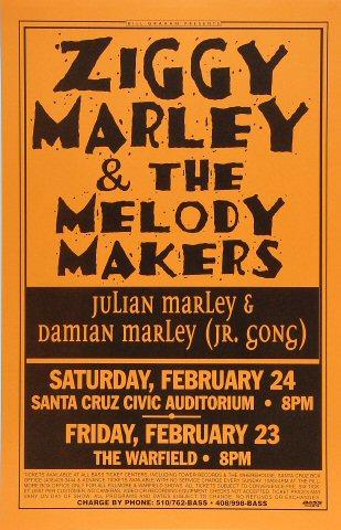 Ziggy Marley & the Melody Makers Poster