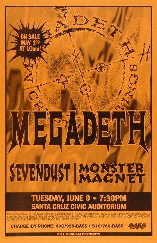 Megadeth Poster