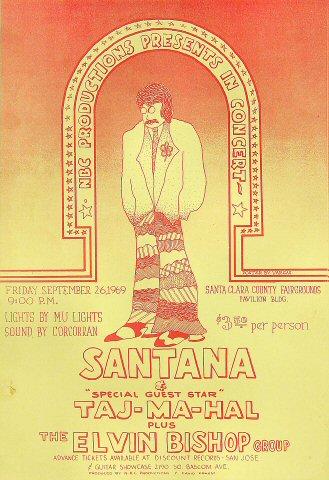 Santana Handbill