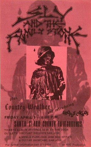 Sly & the Family Stone Handbill