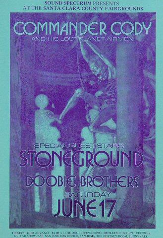 Commander Cody & His Lost Planet Airmen Handbill