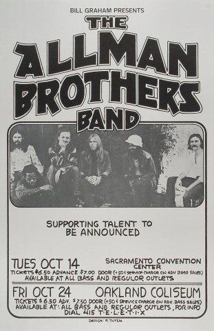 The Allman Brothers Band Poster
