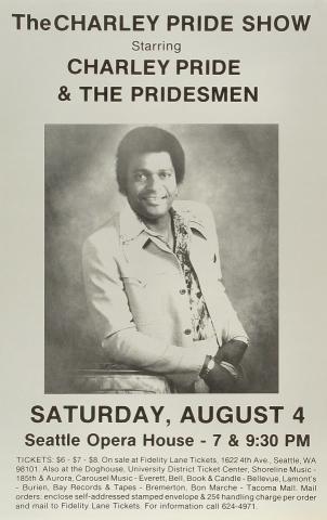 Charley Pride and the Pridesmen Poster