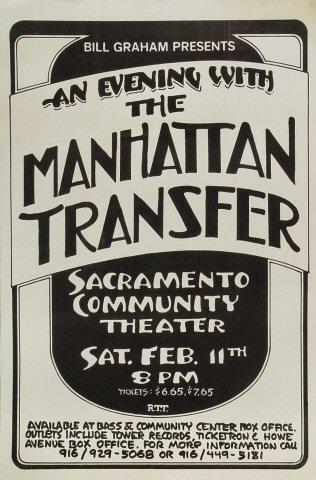 The Manhattan Transfer Poster