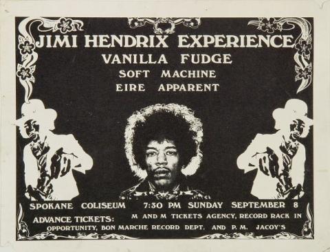 Jimi Hendrix Experience Handbill