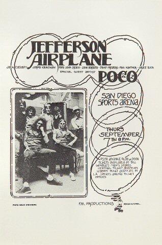 Jefferson Airplane Handbill