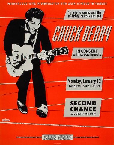 Chuck Berry Poster