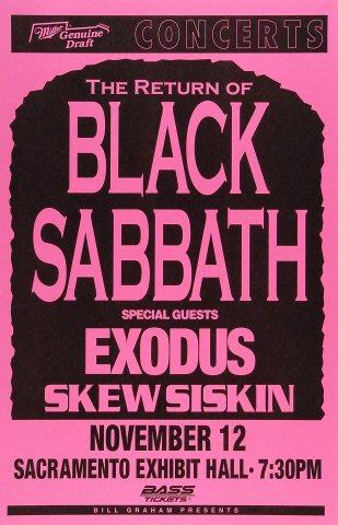 Black Sabbath Poster