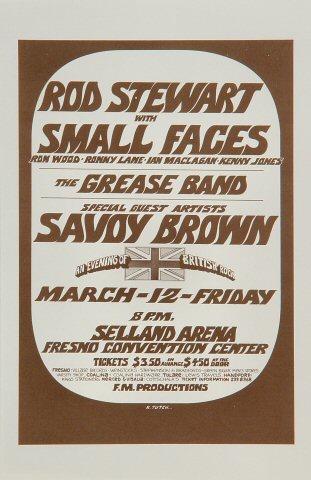 Rod Stewart Handbill