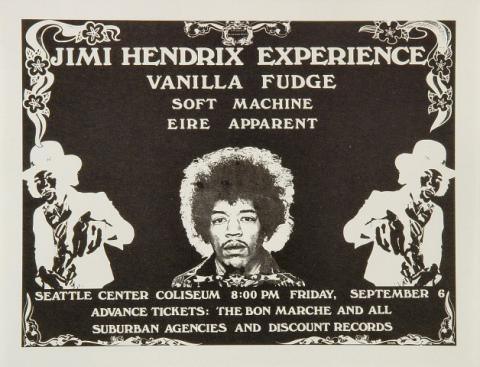 Jimi Hendrix Experience Handbill
