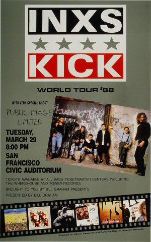 INXS Poster