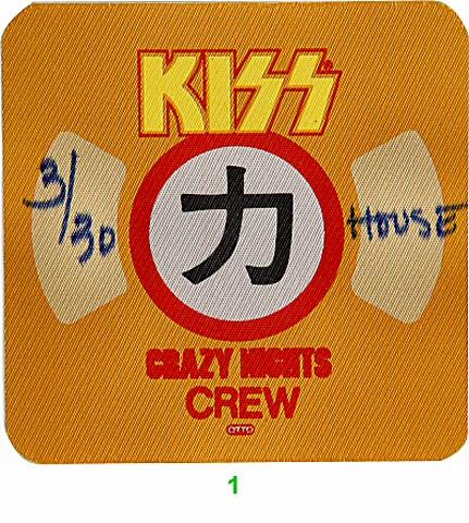 Kiss Backstage Pass