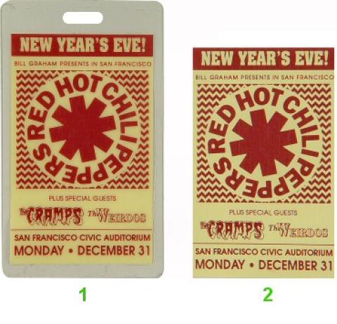 Red Hot Chili Peppers Laminate