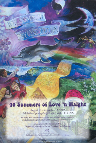 40 Summers of Love 'n Haight Poster
