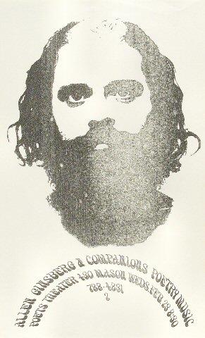 Allen Ginsberg Poster