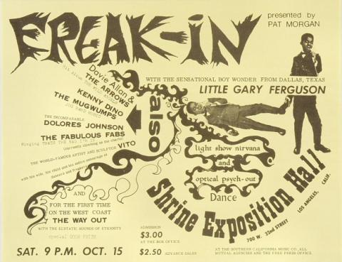 Little Gary Ferguson Handbill