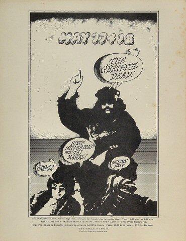 Grateful Dead Handbill