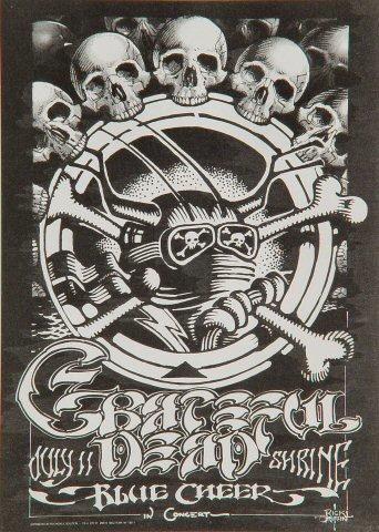 Grateful Dead Handbill