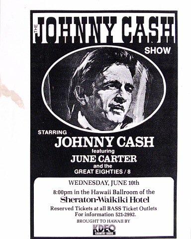 Johnny Cash Handbill