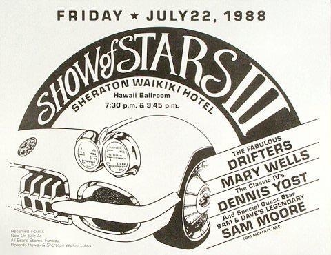 Drifters (Hawaii) Handbill