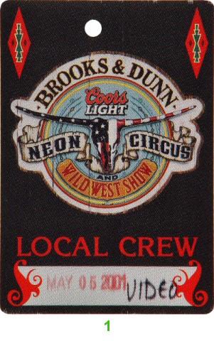 Brooks & Dunn Backstage Pass