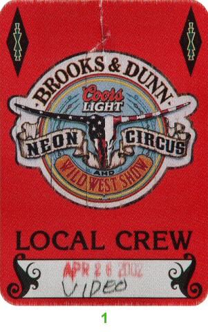 Brooks & Dunn Backstage Pass