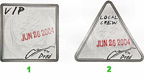 The Dead Backstage Pass