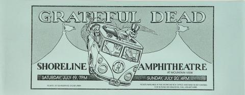 Grateful Dead Handbill