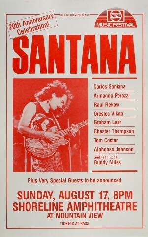 Santana Poster