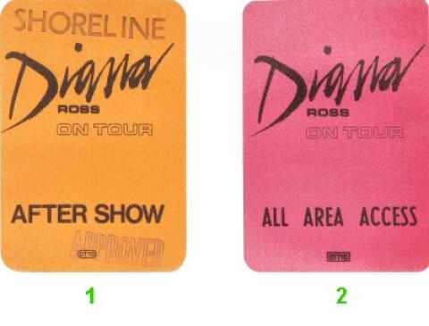 Diana Ross Backstage Pass