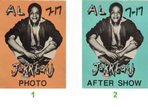 Al Jarreau Backstage Pass
